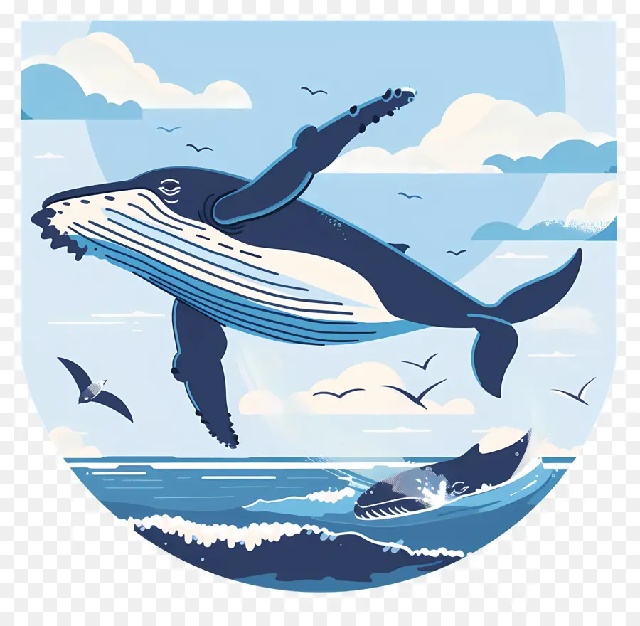 Observation Des Baleines，Baleine PNG