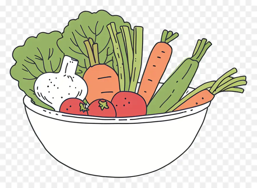 Bol De Légumes，Légumes PNG