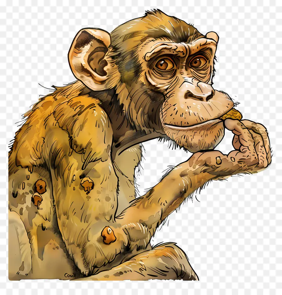 Singe，Chimpanzé PNG