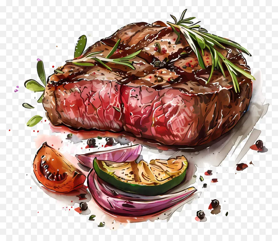 Steak，Steak Grillé PNG