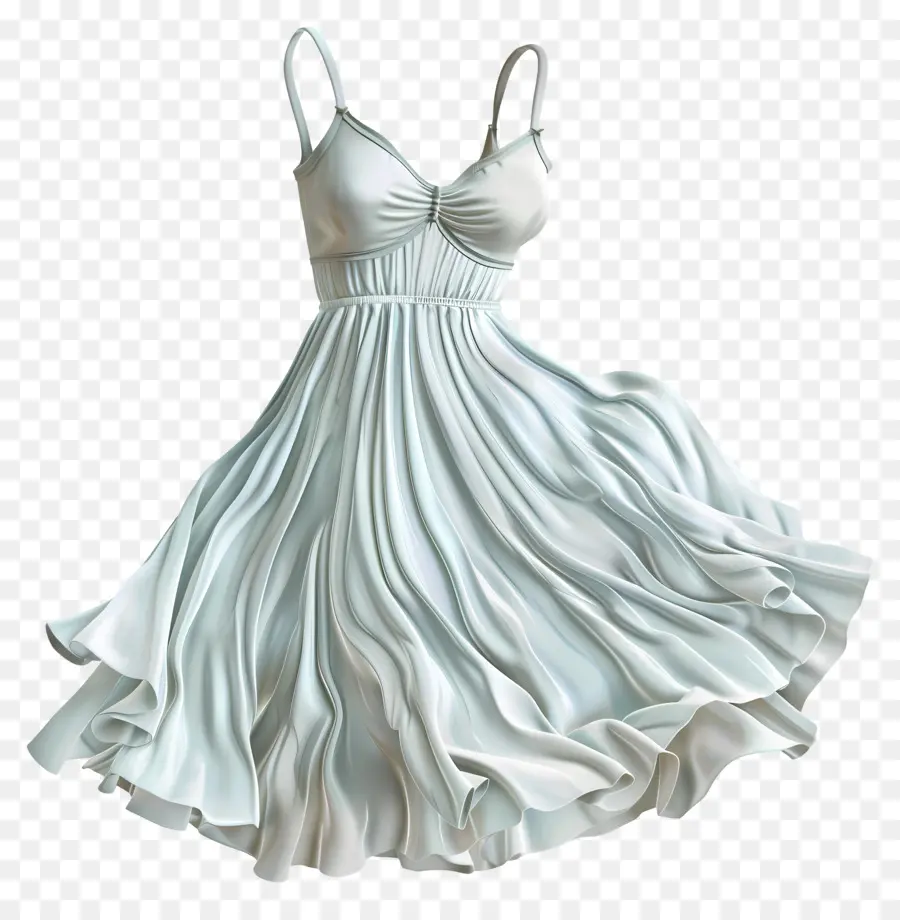 Robe D'été，Robe Blanche PNG