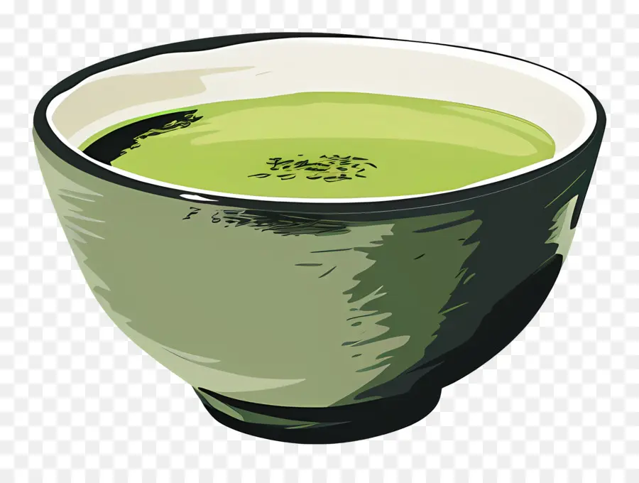 Thé Matcha，Thé Vert PNG