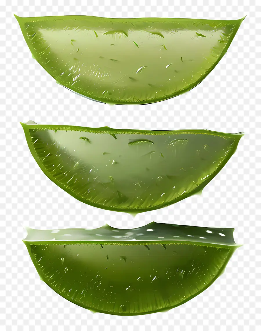 Tranches D'aloe Vera，L'Aloe Vera PNG