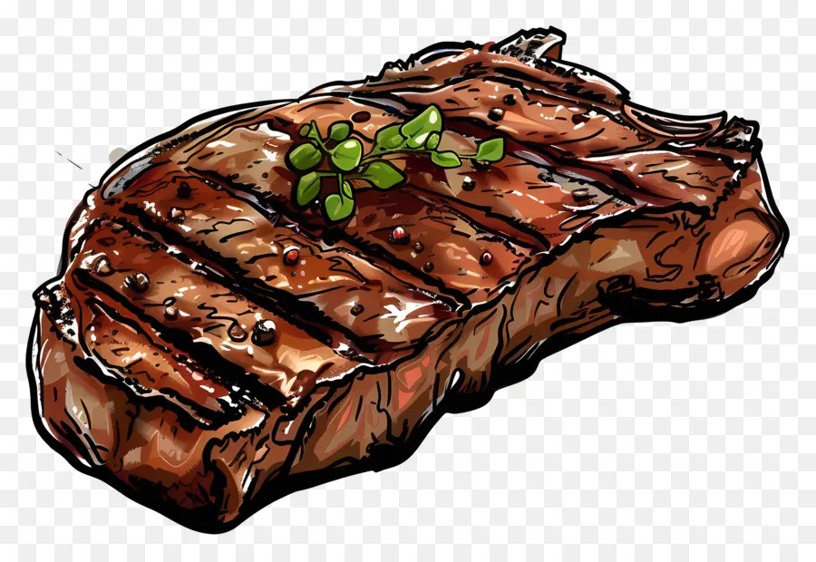 Steak，Dessin PNG