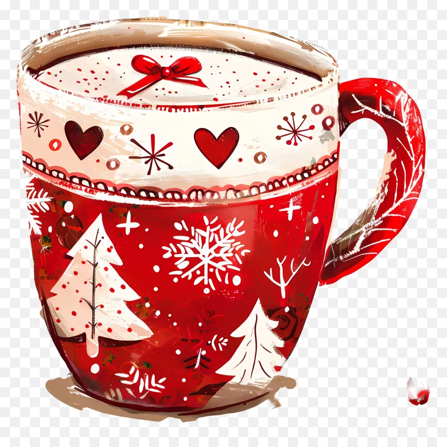 Coupe De Noël，Tasse De Noël PNG