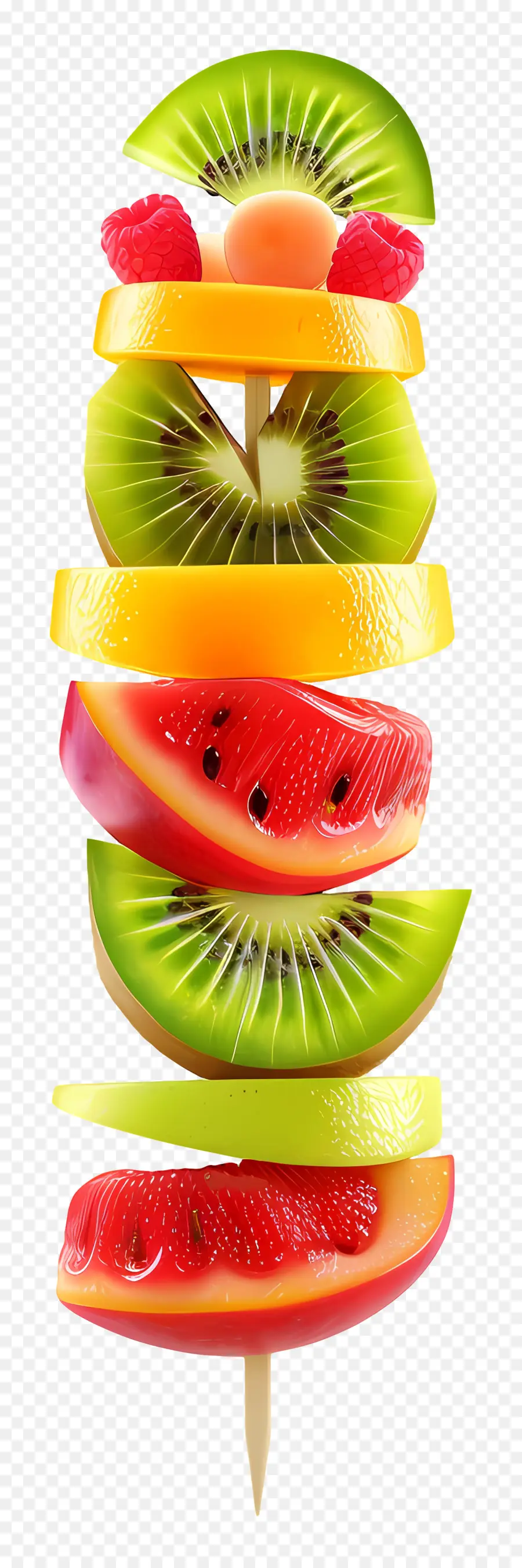 Brochettes De Fruits，Fruits PNG