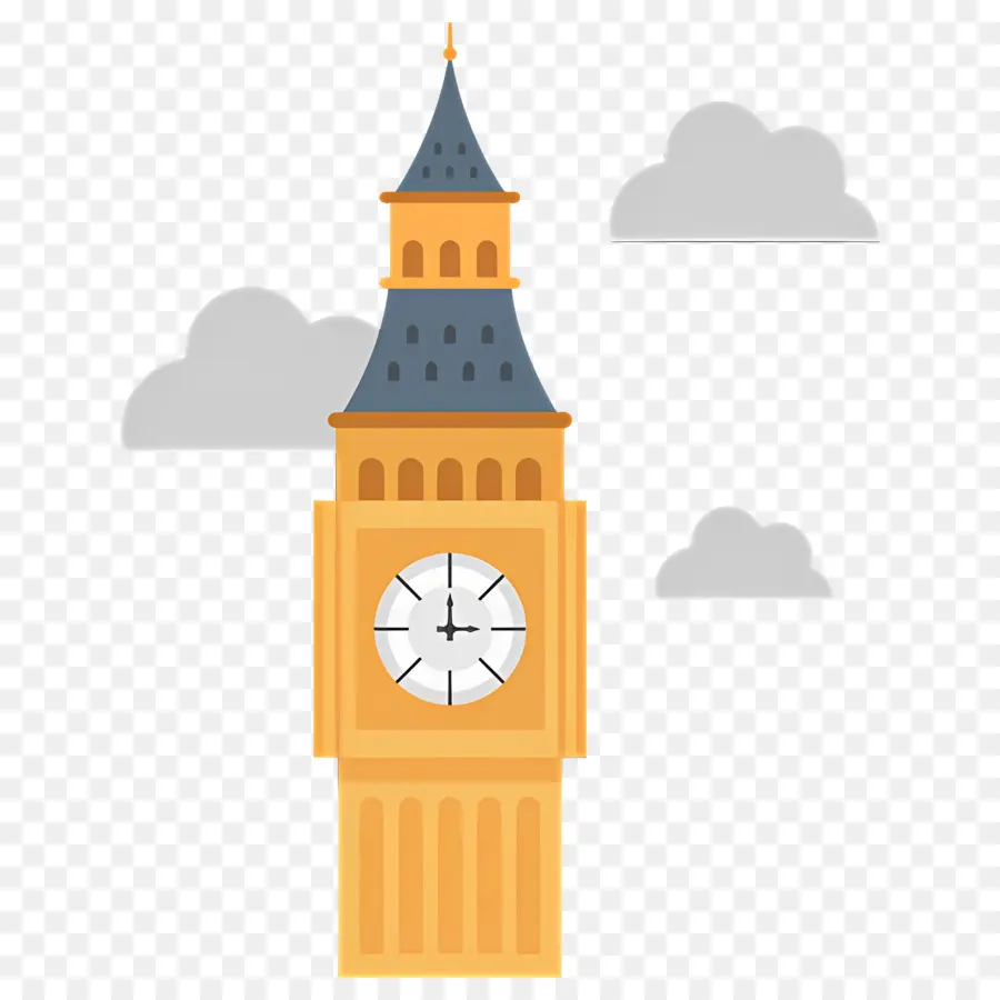 Londres Big Ben，Grand Ben PNG