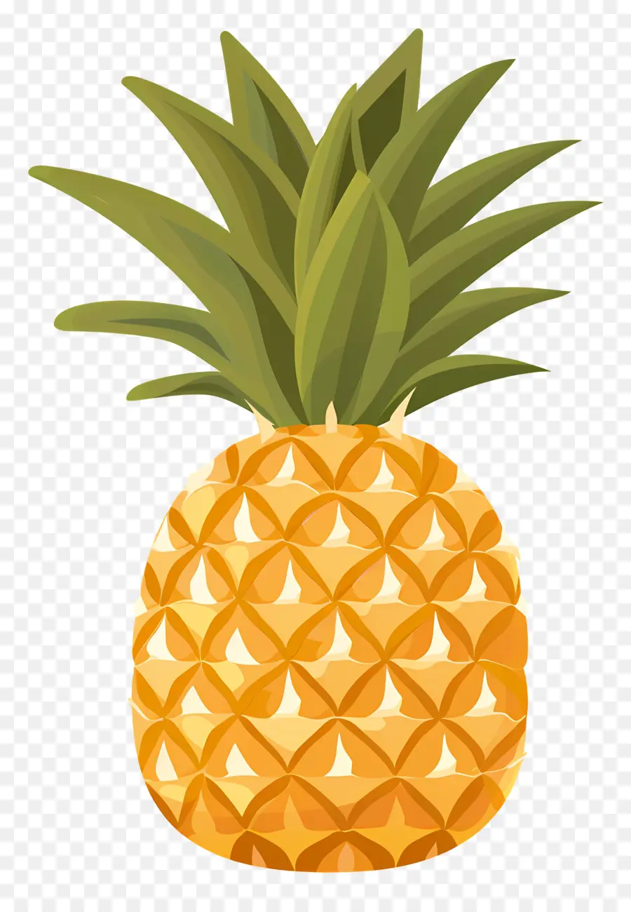 L'ananas，Fruits Tropicaux PNG