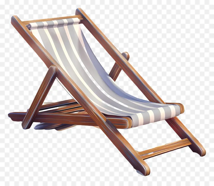 Chaise Longue，Chaise De Plage PNG