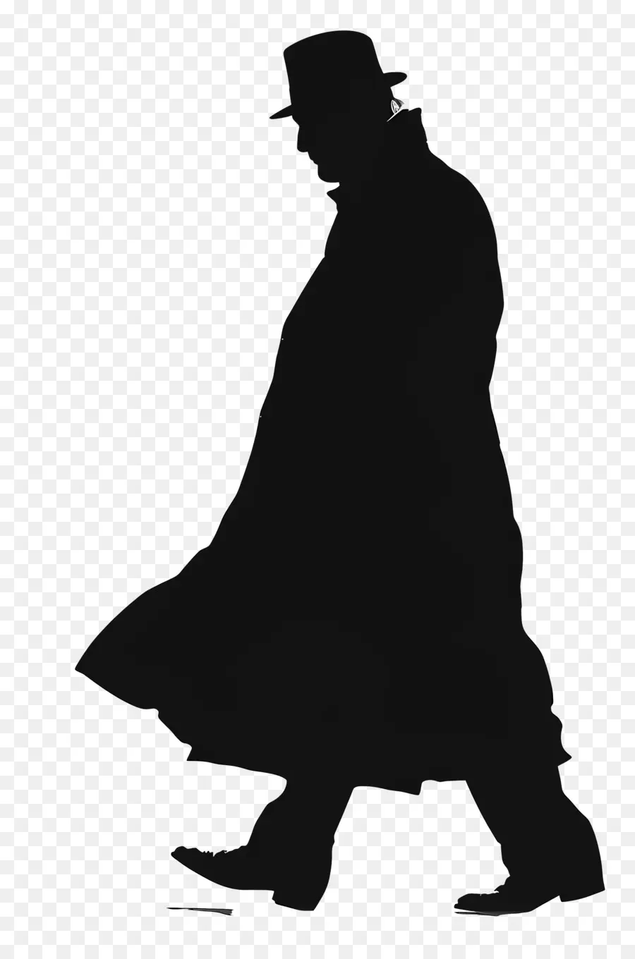 Sherlock Holmes Silhouette，Silhouette PNG