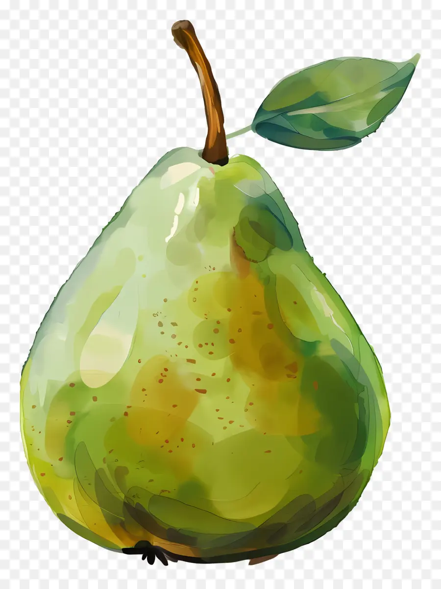 Poire，Peinture à L'aquarelle PNG