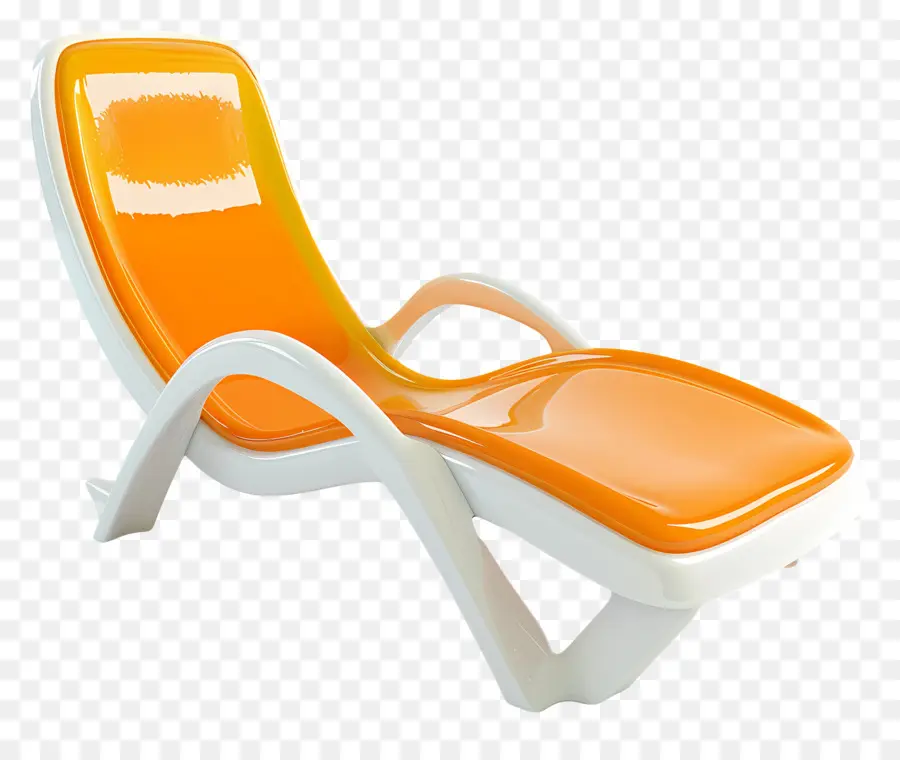 Chaise De Terrasse，Chaise De Salon Orange PNG
