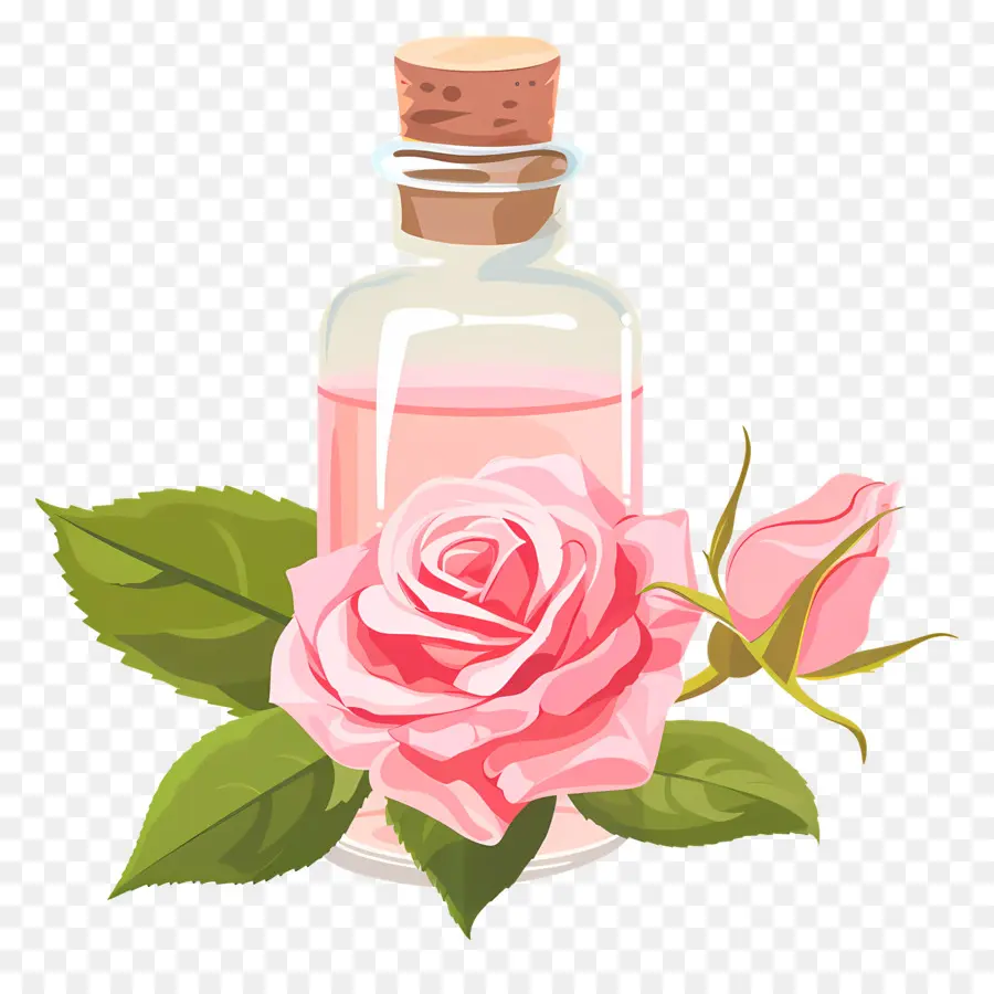 Huile De Rose，Bouteille PNG