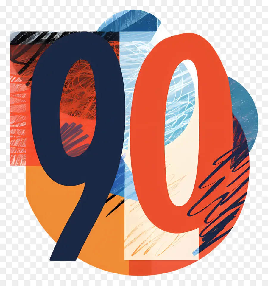 Numéro 90，Conception De Logo PNG