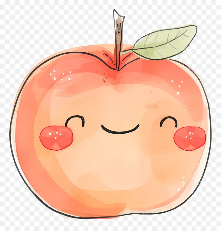 Mignon Apple，Dessin Animé Apple PNG