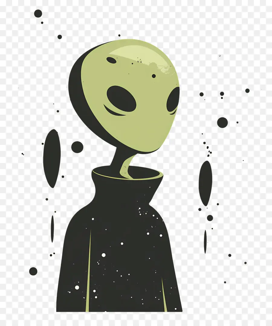 Allien，Alien De Dessin Animé PNG