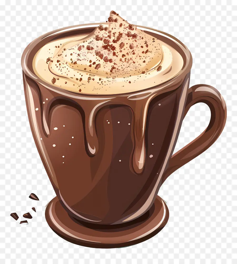 Chocolat Chaud，Tasse PNG