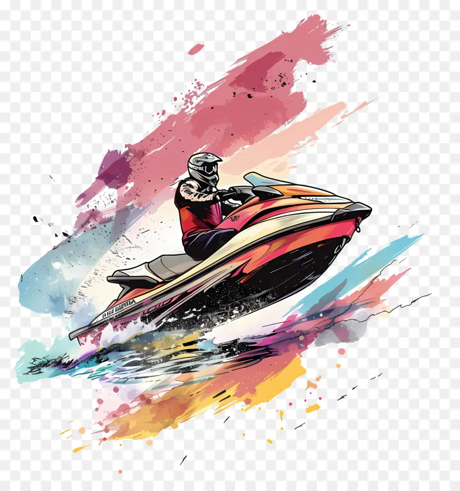 Jet Ski，Les Sports D'eau PNG