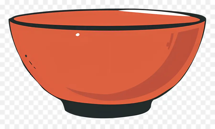 Bol à Soupe，Bol Orange PNG