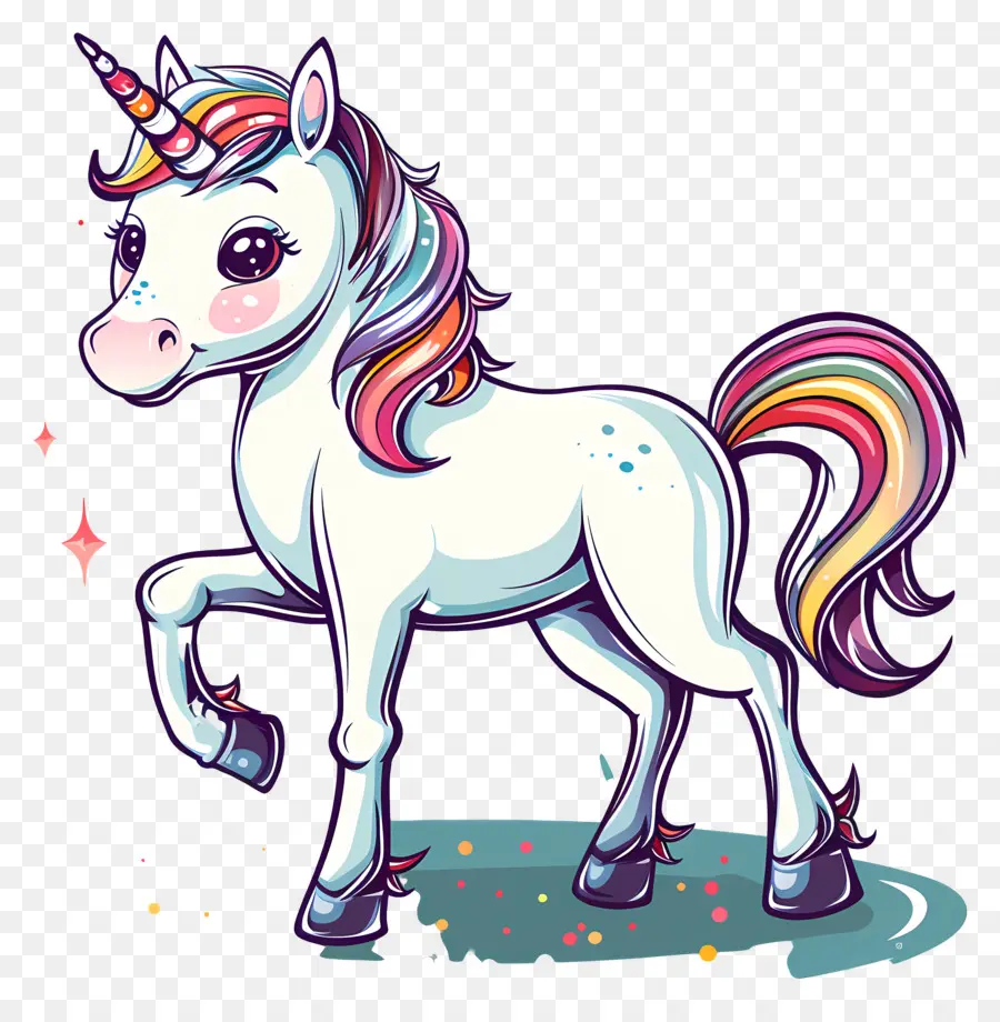 Licorne Mignonne，Licorne PNG