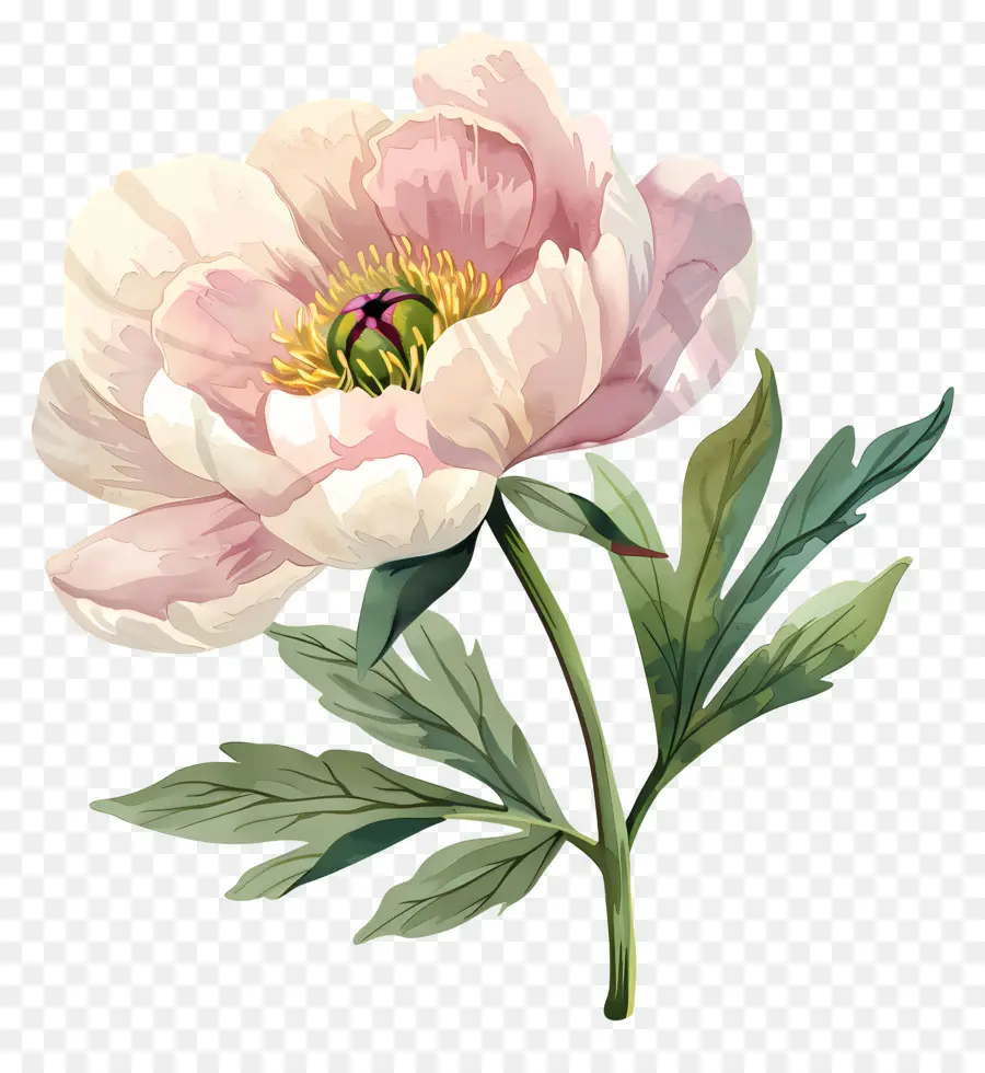 Pivoine，Fleurs De Pivoine Rose PNG