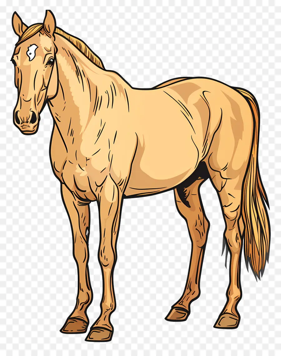 Cheval，Dessin Animé Cheval PNG