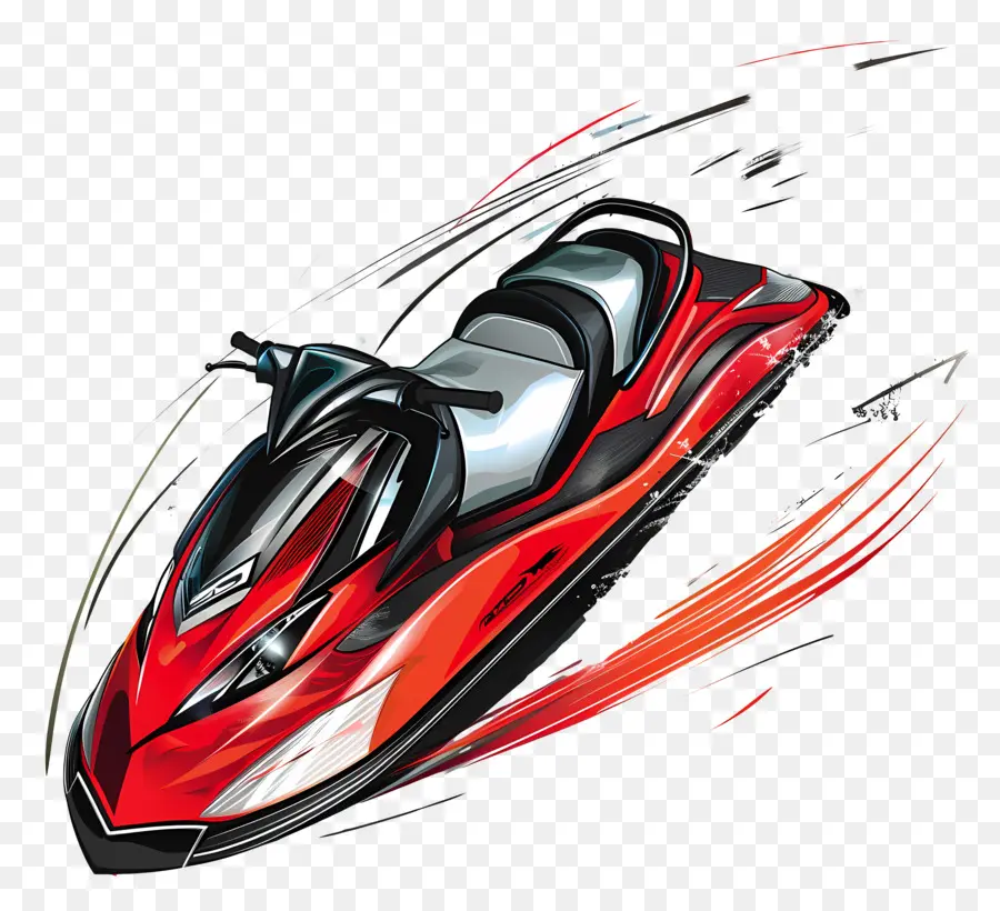 Jet Ski，Jet Ski Rouge PNG