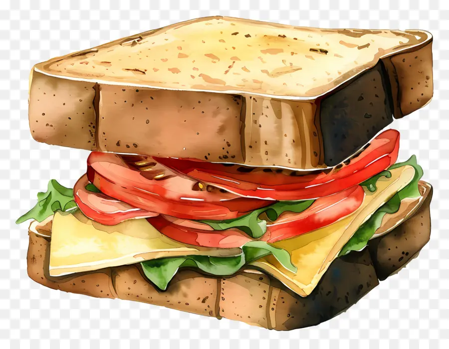 Sandwich，Pain PNG