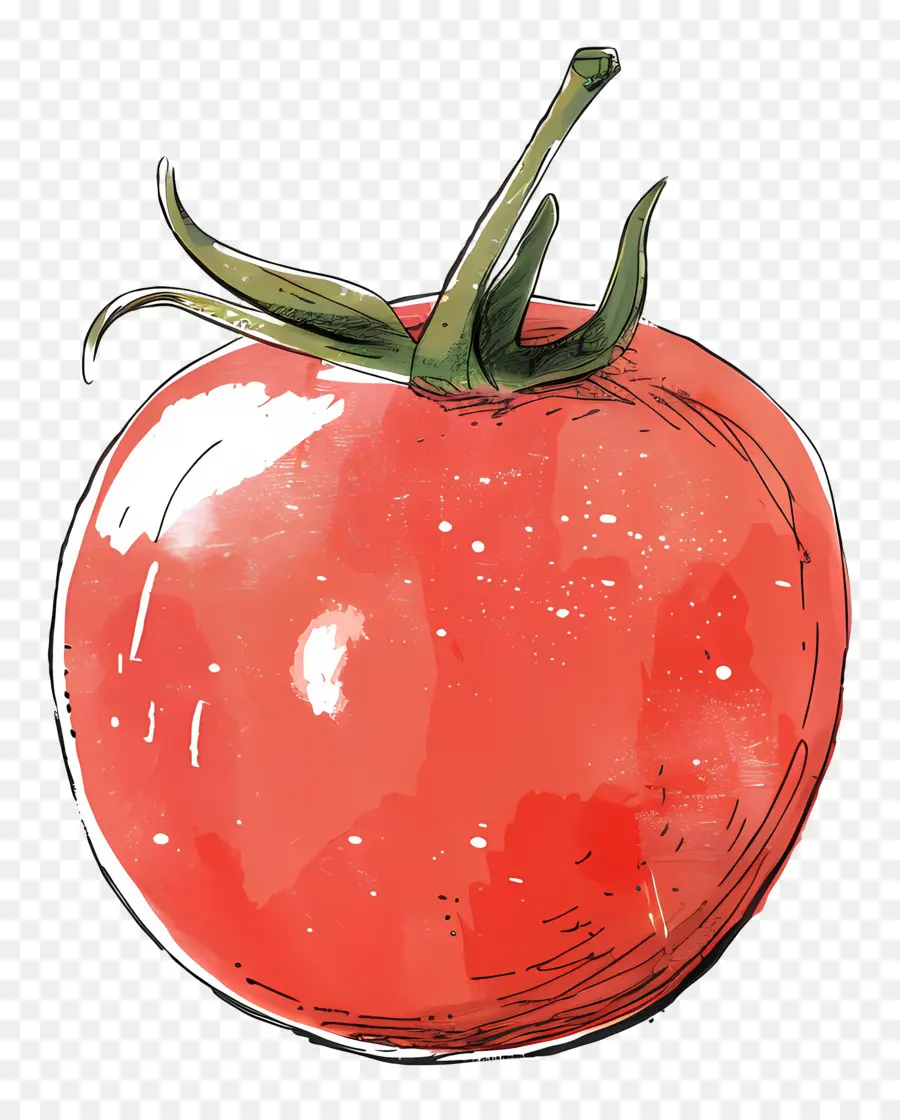 Tomate，Aquarelle PNG