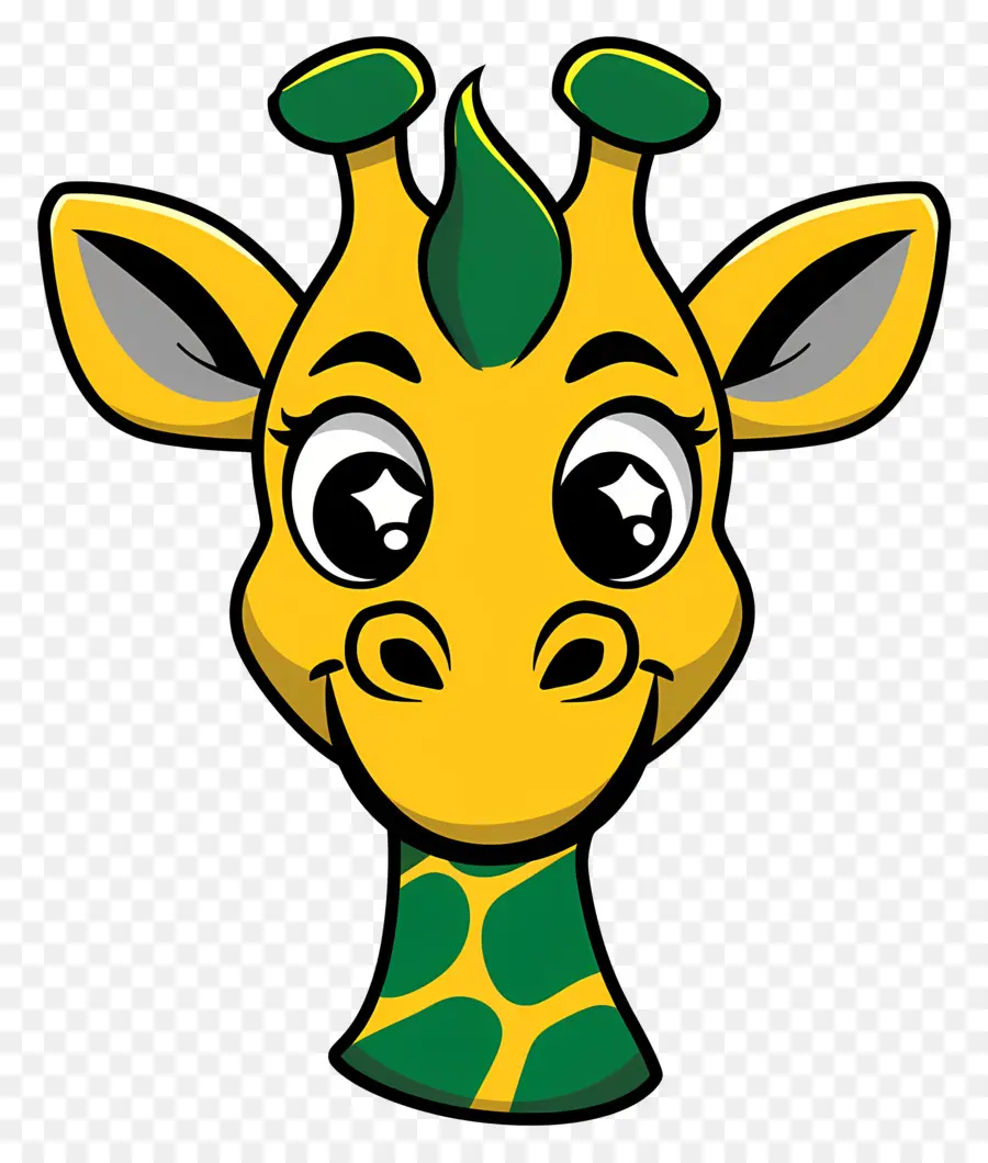 Visage Mignon De Girafe，Girafe PNG