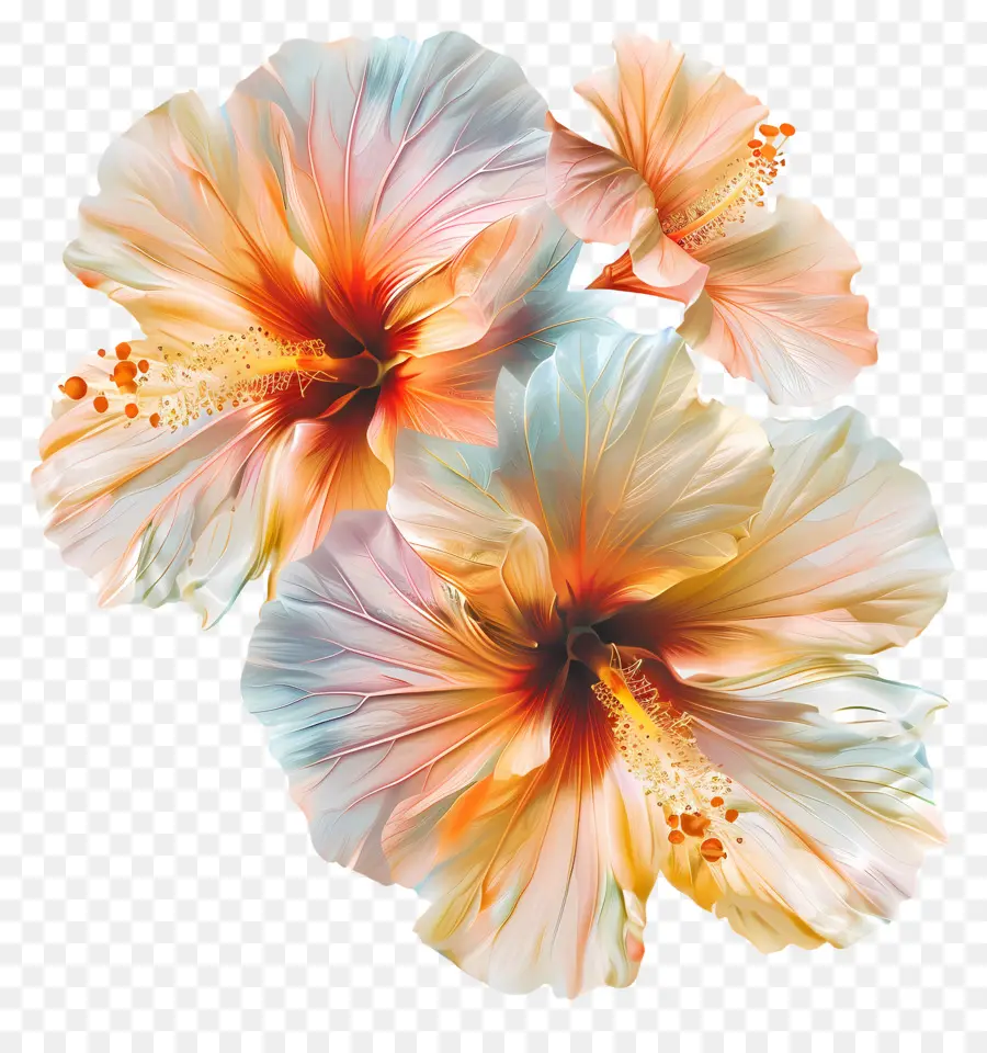 Chaînes De Fleurs，Hibiscus PNG