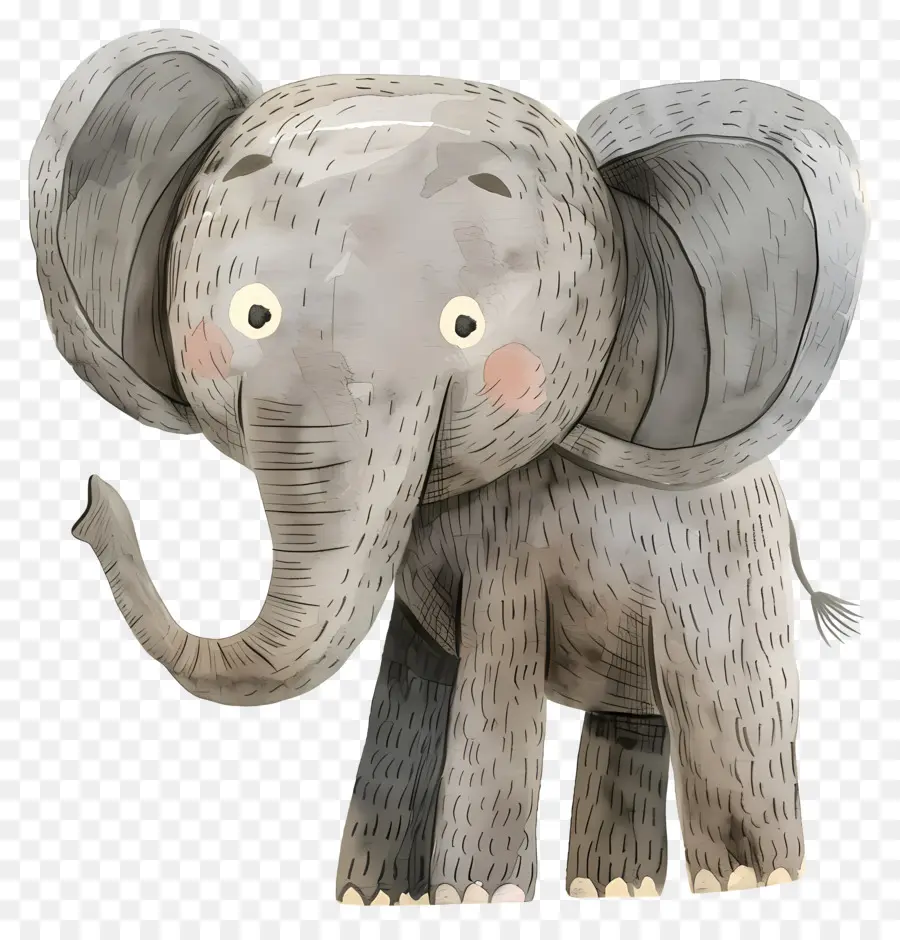 éléphant De Dessin Animé，L'éléphant PNG