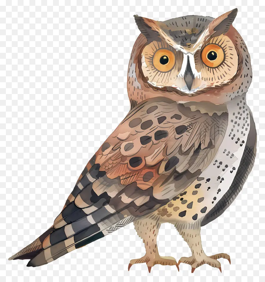 Chouette De Dessin Animé，Hibou PNG