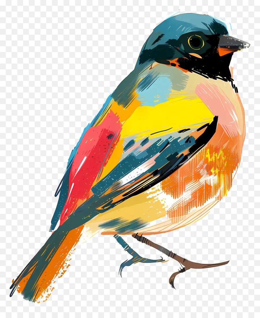 Oiseau，Oiseau Peinture PNG