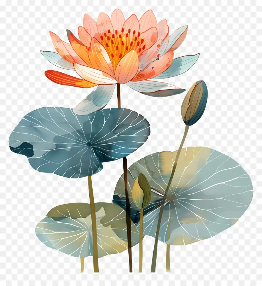 Nénuphar，Fleur De Lotus PNG