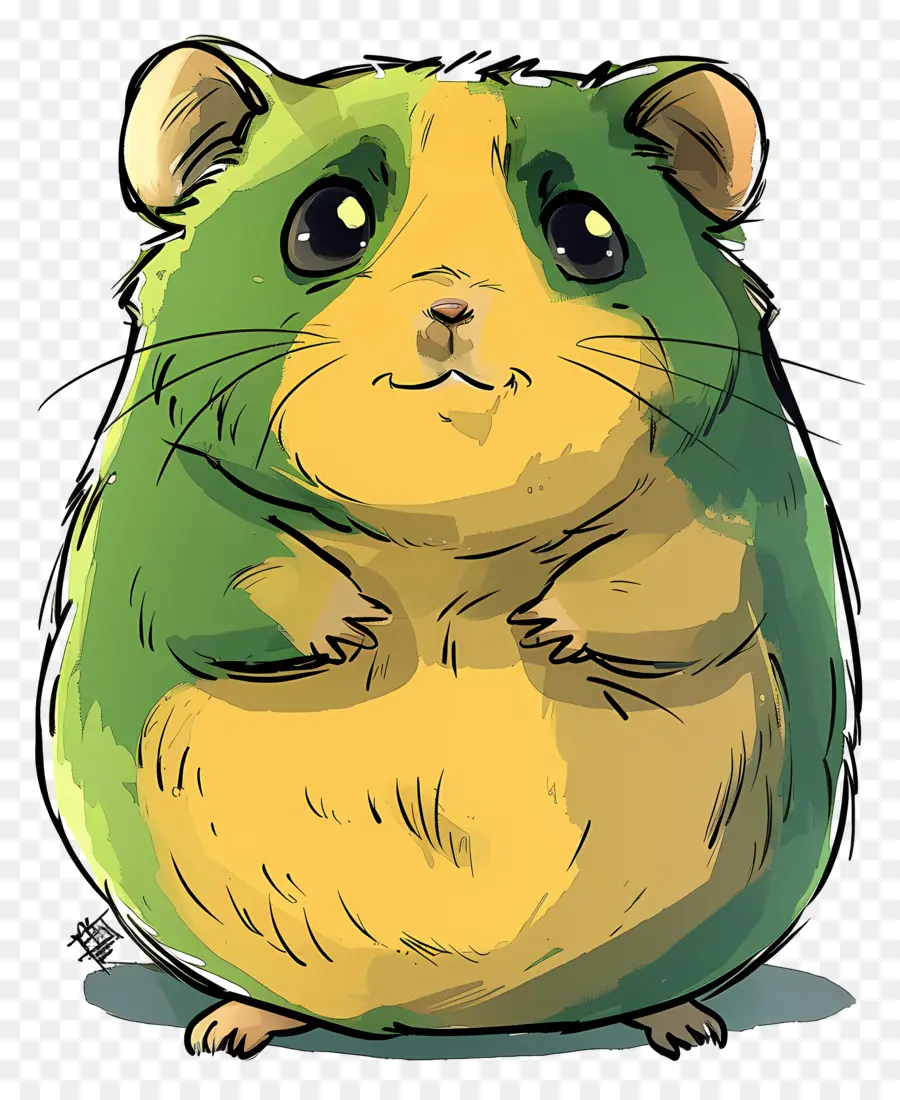 Hamster De Dessin Animé，Cobaye PNG