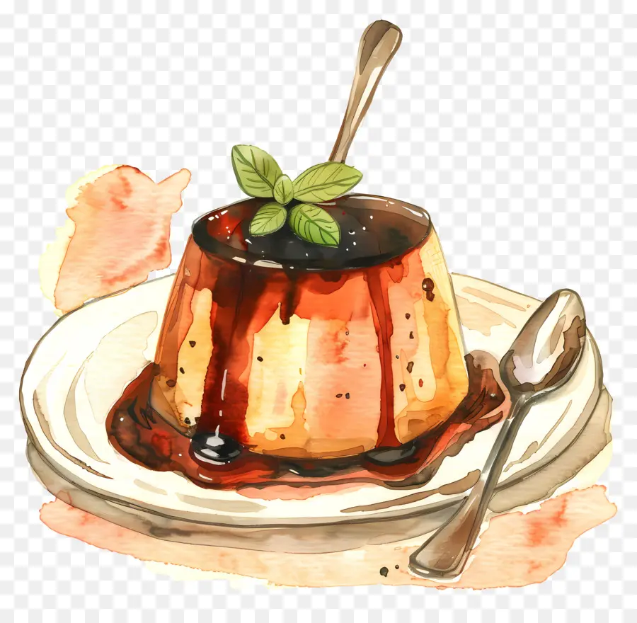 Pudding，Dessert PNG