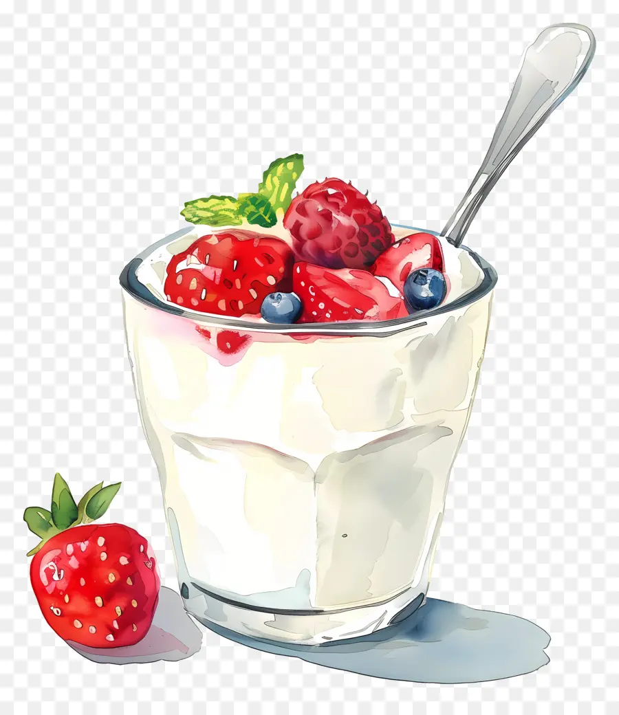 Yaourt，Dessert PNG