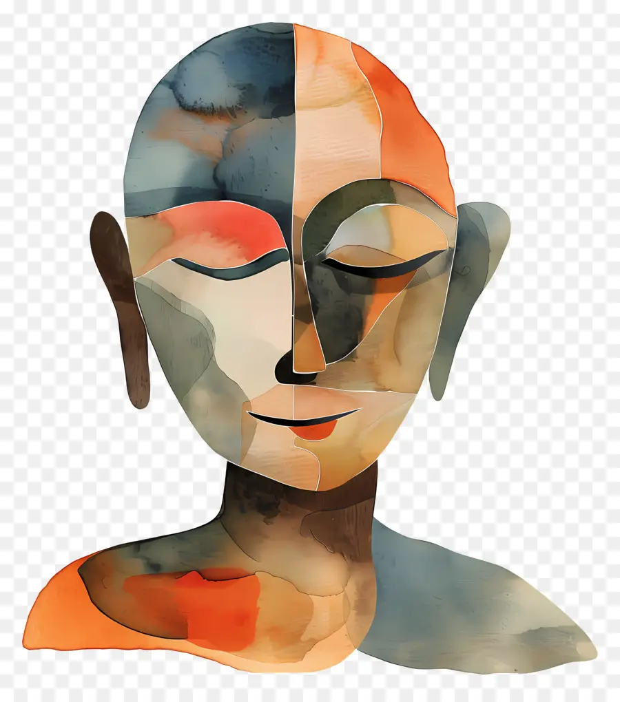 Portrait De Bouddha，Bouddha PNG