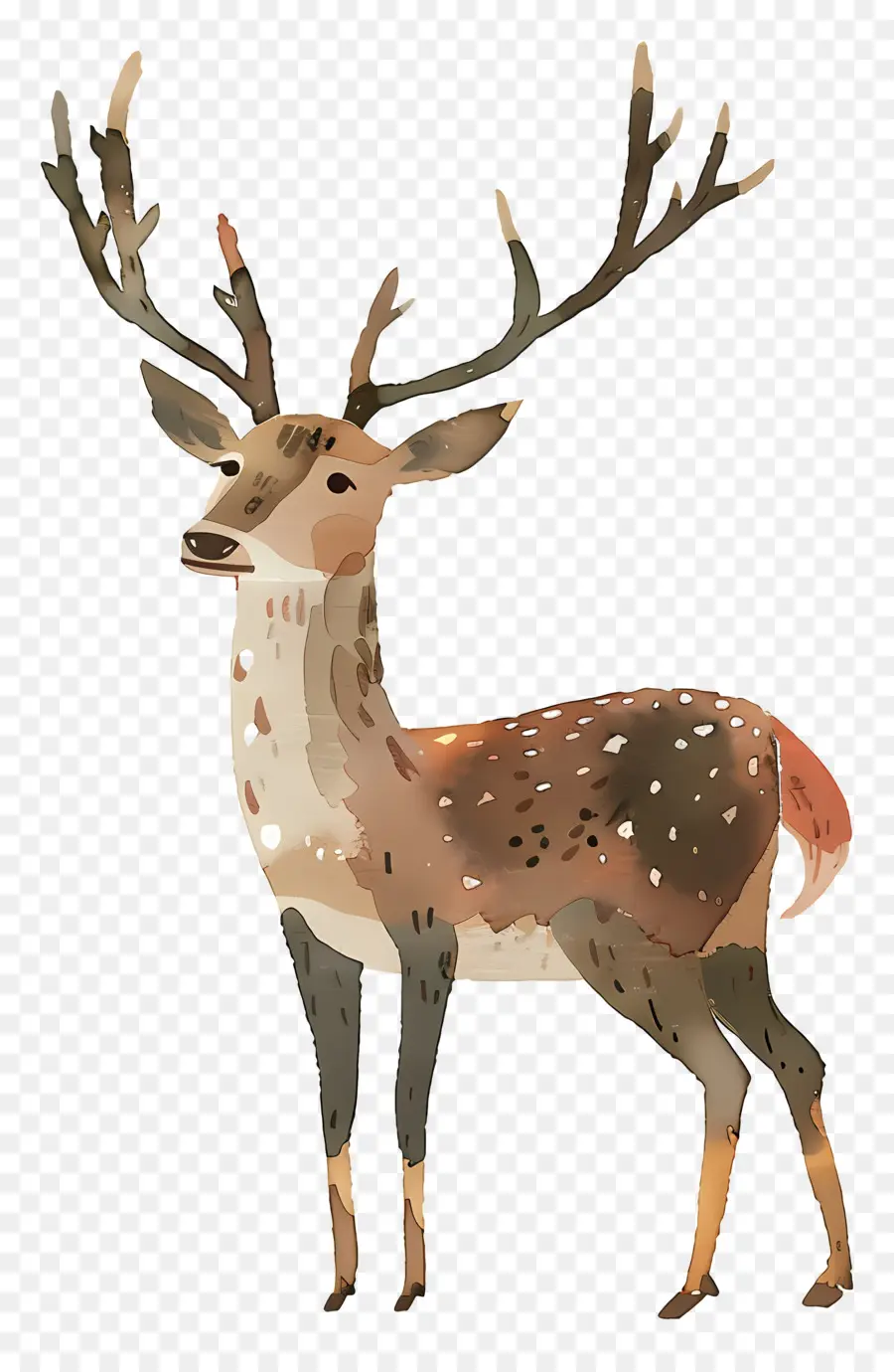 Cerf De Dessin Animé，Cerf PNG