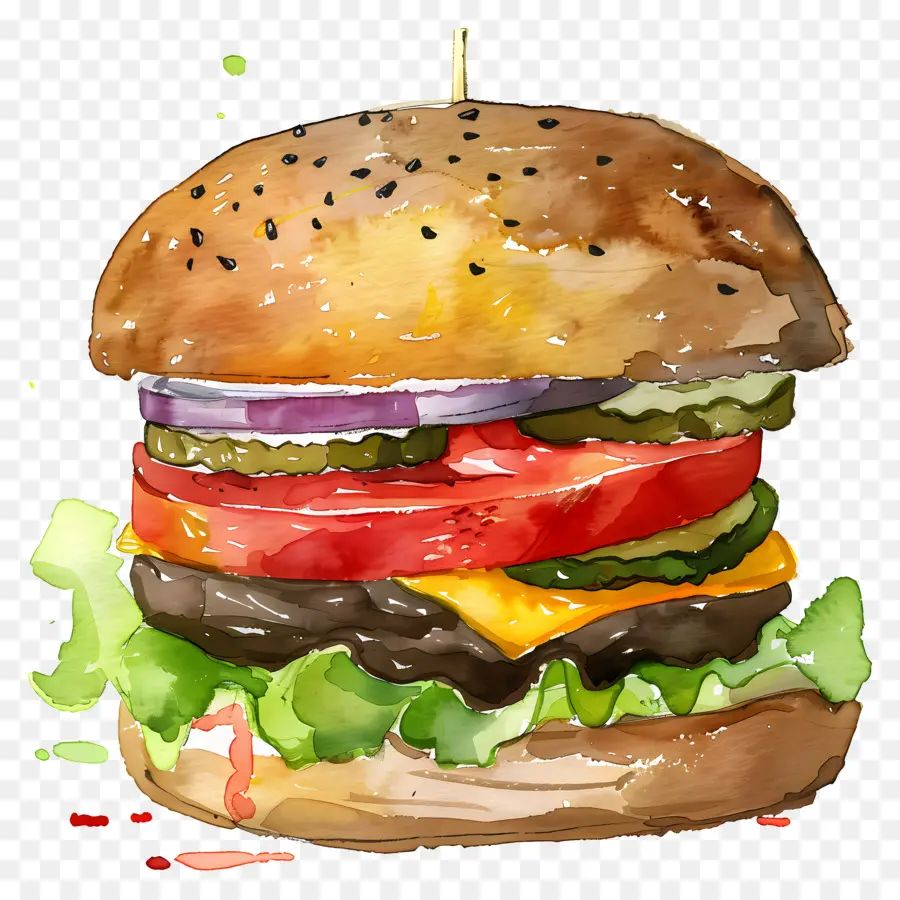 Hamburger，Cheeseburger PNG