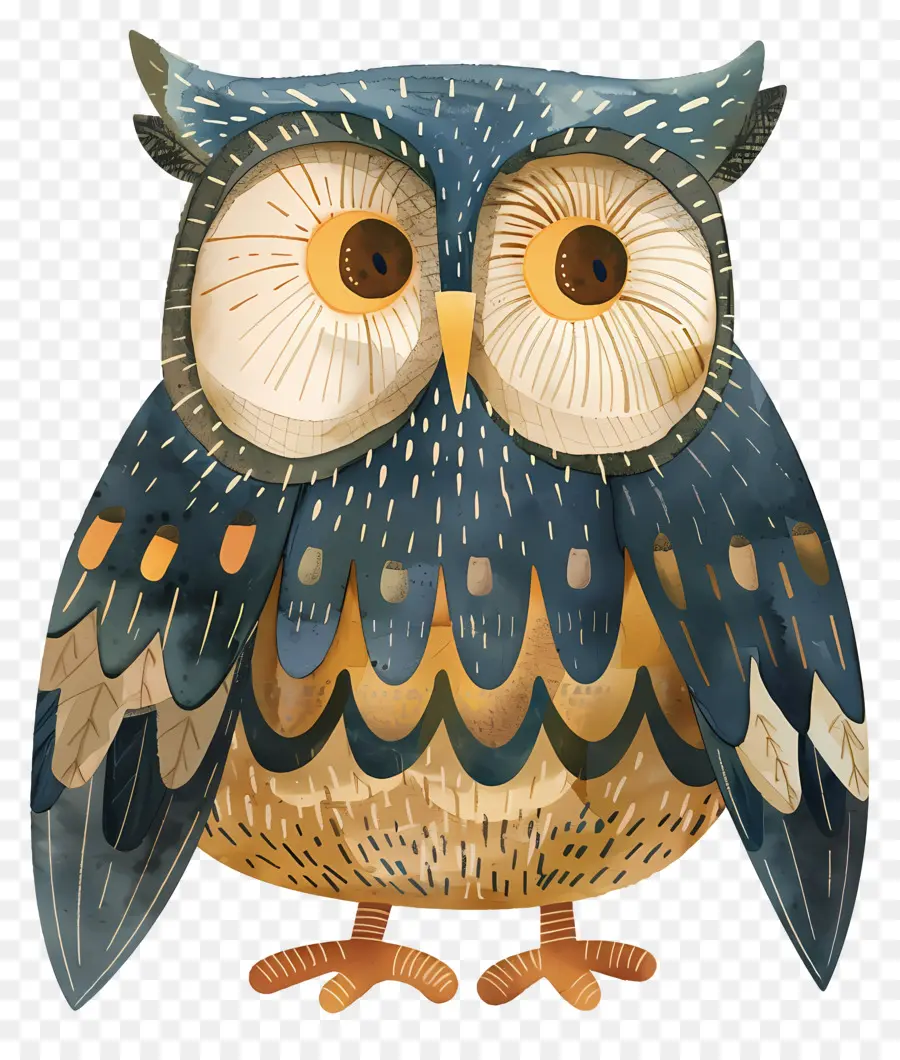 Cartoon Hibou，Chouette PNG