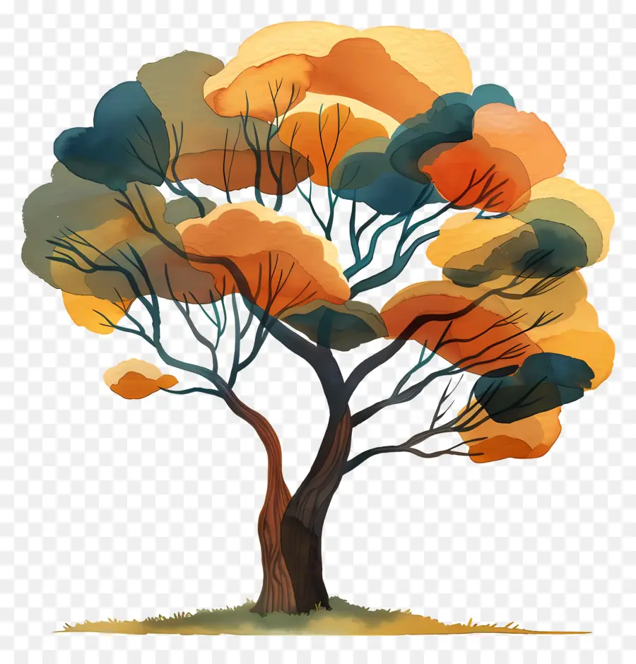 Arbre De Dessin Animé，Arbre PNG