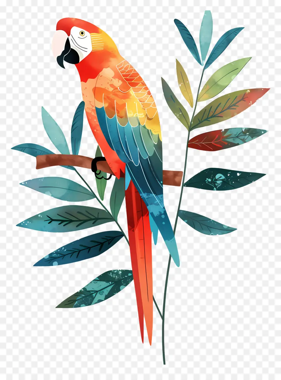 Ara，Coloré Parrot PNG