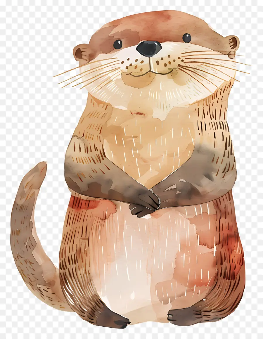 La Loutre，Dessin Animé Loutre PNG