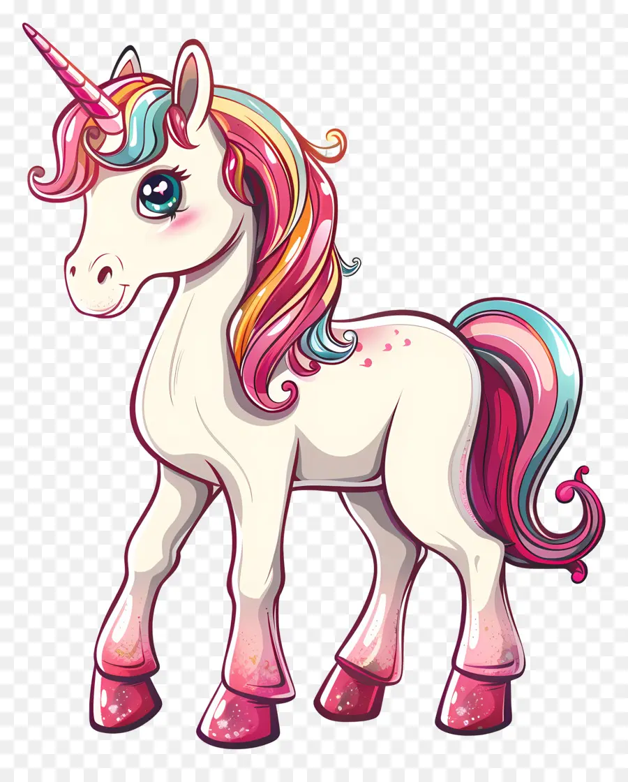 Licorne Mignonne，Licorne PNG