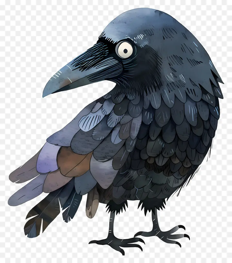 Corbeau De Dessin Animé，Corbeau PNG