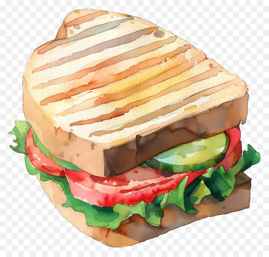 Sandwich，Grillé PNG