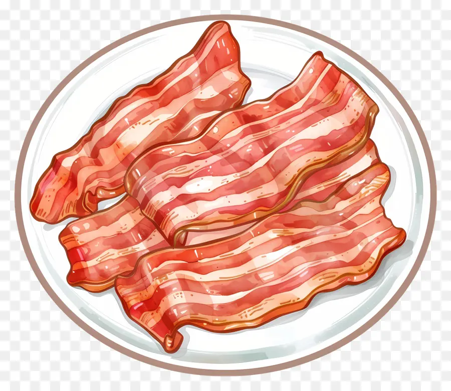 Lard，Lanières De Bacon PNG