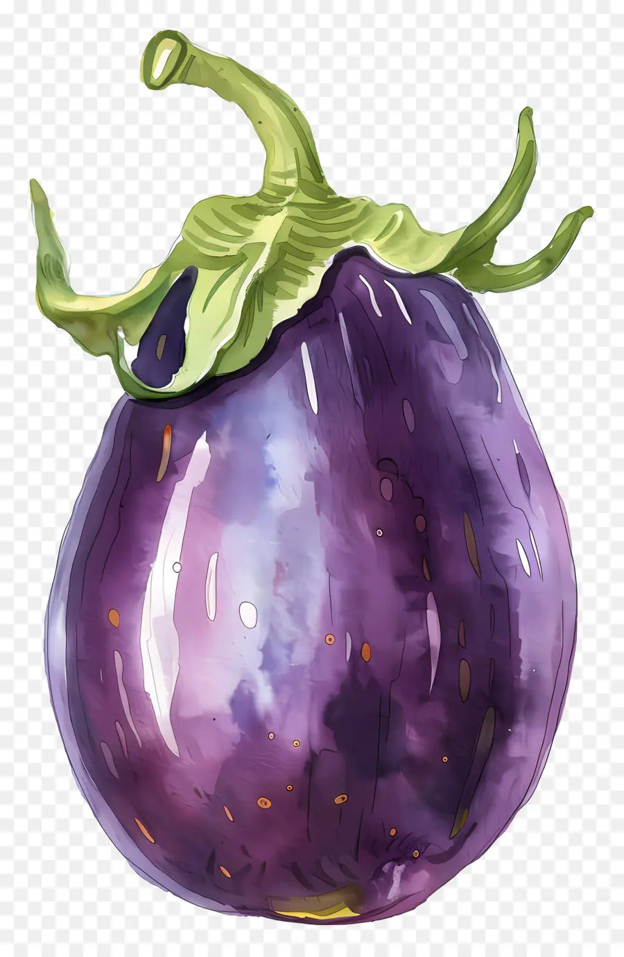 Aubergine，Aubergine Violette PNG